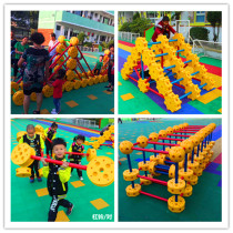 Kindergarten Universal Craftsman Outdoor Toys Sentimental Training Combination Universal Craftsman Large Building Block Set Combination