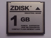 ZDISK industrial class 1G CF card can be made electronic hard disk solid hard disk DOM numerical control machine