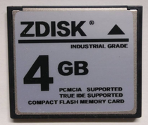 ZDISK Industrial Level CF Card 4G supports TRUE IDE