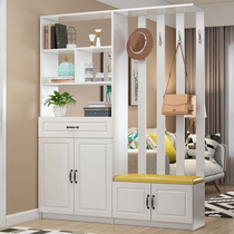 Wine cabinet porch cabinet screen partition cabinet living room simple modern European shoe cabinet one wall can sit into the Hall Cabinet