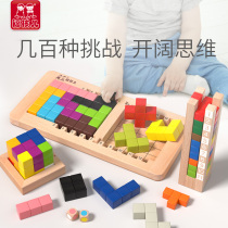 Childrens early education benefit intelligence Brain Toys building blocks assembled to develop boys and girls Tetris puzzle puzzle