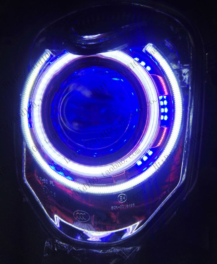 小猴子m3 小公仔 摩德赛msx125 大公仔 q5 透镜 氙气灯 大灯总成