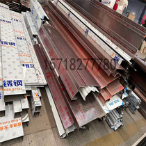 Custom Stainless Steel Rose Gold Wire Drawing Mirror Panel Yellow Titanium Gold Bending Plate Black Titanium Gold Sandblasted Mirror Processing