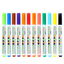 Chi brand 125 whiteboard pen children color erasable fine head small yellow whiteboard pen green water whiteboard pen