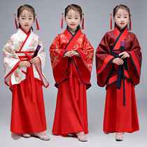 Childrens costume Hanfu regular Qu girl Guzheng dance Chinese photography photo photo costume fairy performance costume