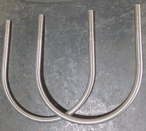 304 stainless steel square card right angle u type card U type bolt right angle screw U type Square card