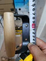 High pole beech handle two holes center distance 4cm Suitable for frying pan binaural