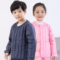 Childrens down jacket light baby winter clothes Primary school uniform down liner jacket Mens and womens childrens warm childrens clothing