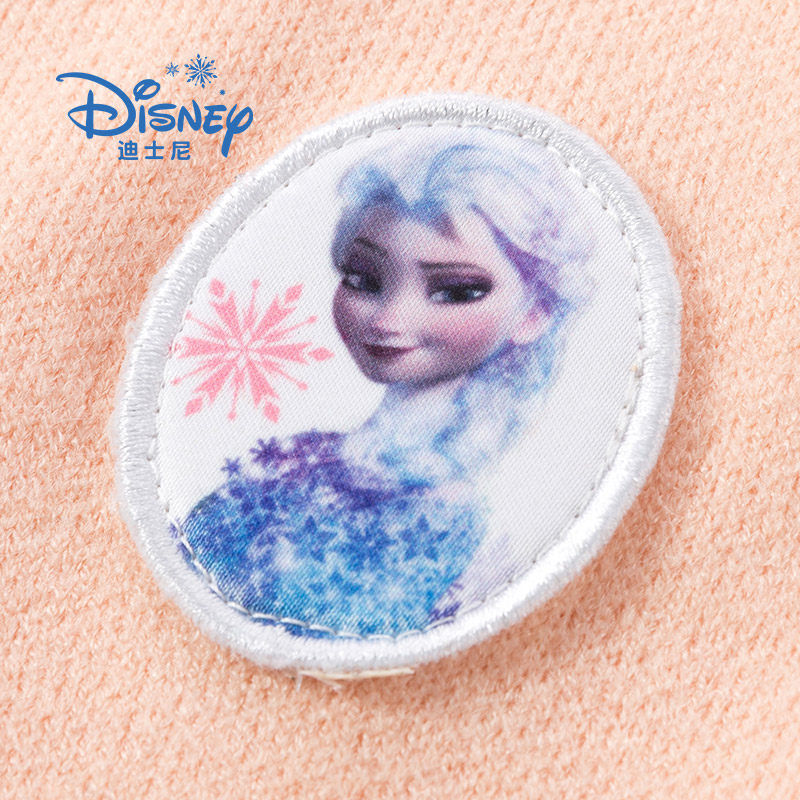 FUTURINO 芙瑞诺  迪士尼正版授权 冰雪奇缘 甜美半高花边领女童毛衣 天猫优惠券折后￥49包邮（￥129-80）110~150码4色可选