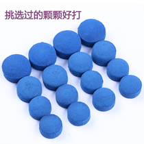 US imports a single layer of leather head billiard cue small head snooker clubhead American black eight-head gun head leather head black 8