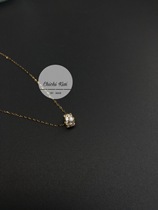 chichikivi commuter Hundreds of Gold Gold lucky beads minimalist collarbone necklace necklace