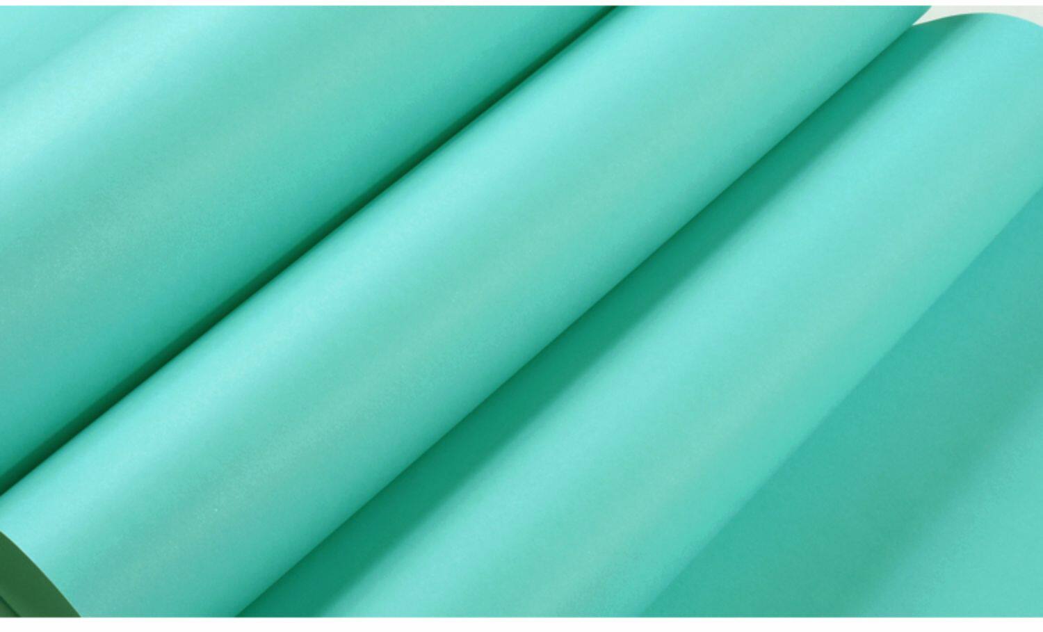 tiffany蒂芙尼蓝色无纺布墙纸纯色素色卧室客厅绿色电视背景壁纸