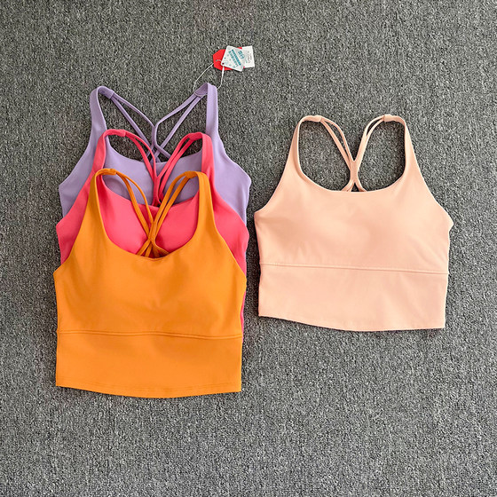 Sports underwear, women's sexy, beautiful back yoga running, shock-proof gathering bra quick-drying fitness bra outside wear
Sports underwear, women's sexy, beautiful back yoga running, shock-proof gathering bra quick-drying fitness bra outside wear
