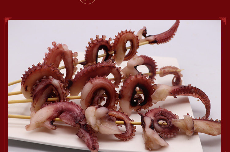 群魔乱舞章鱼串小号凤舞串油炸烧烤串串冷冻半成品食材20串一包