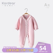Baby spring and autumn clothes Newborn baby one-piece clothes for womens baby autumn warm clothes