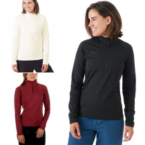 Mammut Mammoth Snow ML ZIP new womens elastic perspiration warm fleece underwear with bird RHO LT