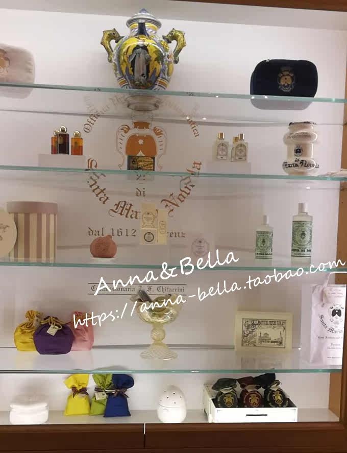 Ароматерапия украшения 意大利santa maria novella/smn衣柜玫瑰香薰扑扑莉石榴蜡片香挂