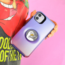 otterbox suitable for Apple 11 mobile phone case iPhone11pro bracket protective cover xsmax little Liu duck joint famous tide shell