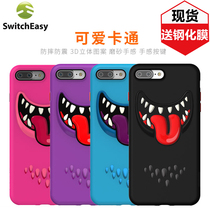 Switcheasy for Apple iPhone8 7plus cartoon cute phone case 7plus protective cover tide shell
