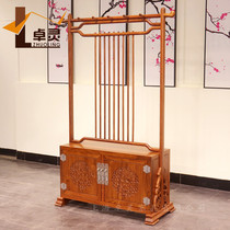 New Chinese clothes hat rack Hedgehog Purple Sandalwood Quality Furniture Door Hall Hung Hanger Suflower Pear Wood Floor Clothes Hat Rack