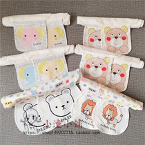 Yingle Island summer baby sweat towel cotton childrens gauze pad back kindergarten baby sweat towel