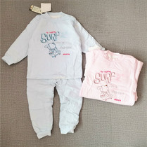 Angel Doll Warm Suit Children Spring Autumn Thin Cotton Beating Bottom Inner Clothes Pants Blemish price Two sets