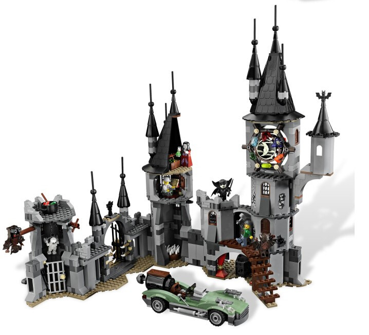 绝版 正版乐高lego 儿童拼接玩具9468 幽灵战士系列 吸血鬼城堡