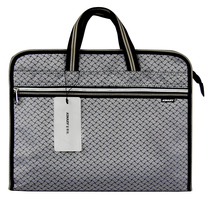JinDeli portable briefcase portable business package document data package leisure commuter men and women general package qualification stationery certificate storage bag business conference bag Hand bag
