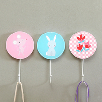 Children coat adhesive hook entrance storage door shelf home Hook home accessories wall cute yao chi gou