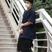 PIN SKTBS 21SS new summer pop CityBoy style short sleeve half sleeve loose pure cotton t-shirt man