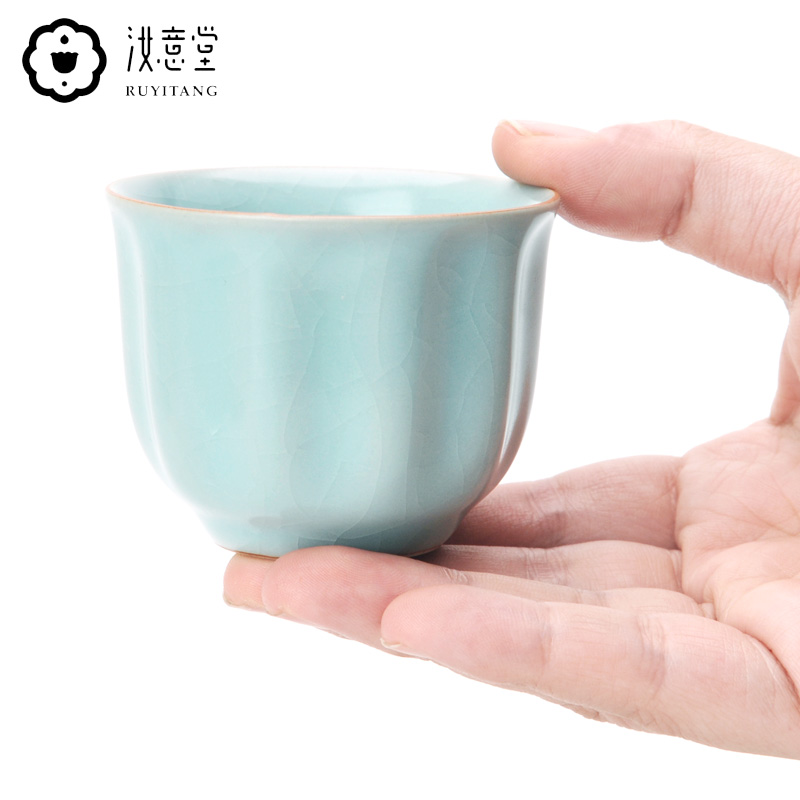 Archaize your up sample tea cup your porcelain cups master cup of ceramic tea cup kung fu tea set to open the slice single cup tea cup