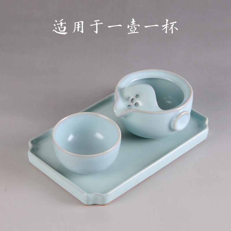 Archaize your up ceramic tea tray was your porcelain trays Japanese dry terms plate long contracted household porcelain bowl dish square plate