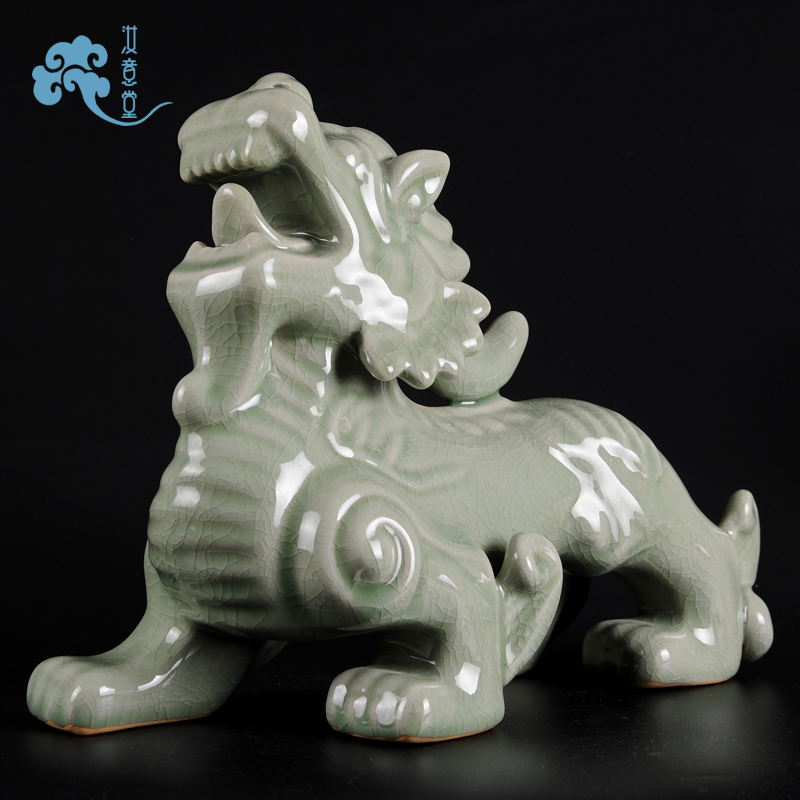 Your up porcelain arts and crafts of origin place ceramic the opened the mythical wild animal home office decoration decoration housewarming gift