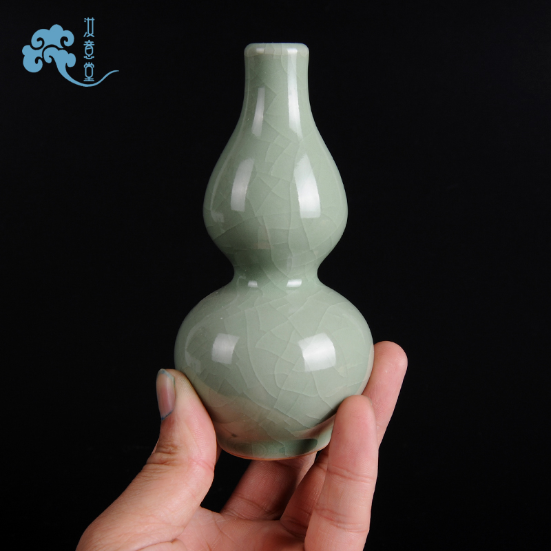 Archaize your up handicraft floret bottle ceramic porcelain bottle arranging flowers, Chinese simple desktop decoration restoring ancient ways furnishing articles