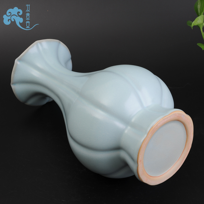 Archaize your up with classical handicraft ceramic vases, furnishing articles sitting room decoration decoration of Chinese style household contracted to restore ancient ways