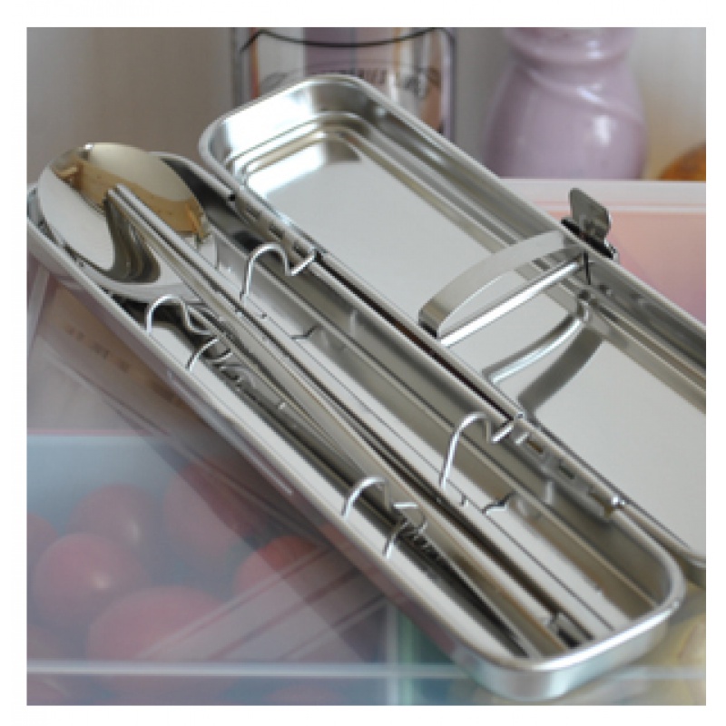 The new limited edition are South Chesapeake imported stainless steel portable spoon, chopsticks boxed set tableware 3 times o receive a case