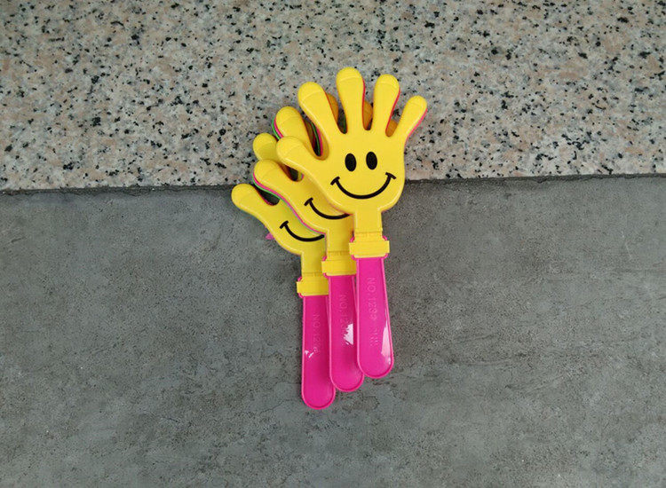 28cm 大号拍手器儿童手拍玩具巴掌拍塑料手掌拍 手拍掌鼓掌拍包邮_双