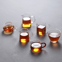 Glass Road cup thickened Tea Tea Tea Tea Tea maker kung fu accessories