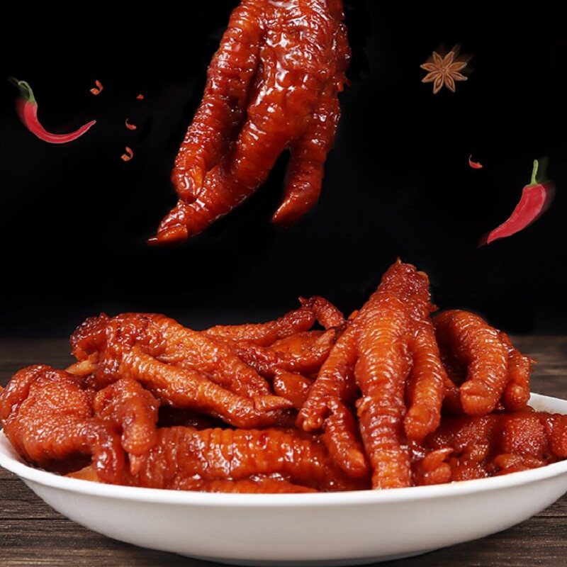 9】虎皮凤爪卤香辣味200g