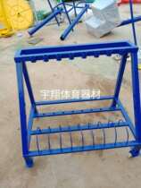 Track and field equipment mobile javelin discus shot car placement rack Three-in-one multi-function transport vehicle