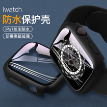 Kowu Digital Applewatch Protection Shell Apple Watch iwatch7 Waterproof Protective Sheath Se Shell Film Integrated 6 5 4 3 Full Package Dust Protection Protective Film Full Screen Steel Film