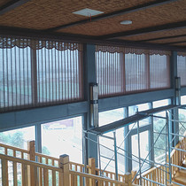 Customized bamboo curtains roll curtains shade balcony Tea room room Office Hotel Bed & Breakfast