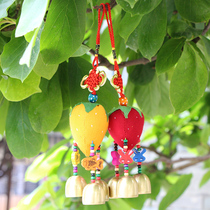 Yunnan ethnic wind chimes handmade strawberry hanging decoration car hanging door decoration scenic spot tourism hot selling company annual meeting birthday ceremony