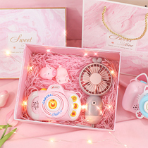 Net red gift ins heart-free birthday gift for girls best friend practical little girl sister Exquisite gift box