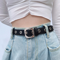 Free Punch Strap Women Ins Summer 100 Hitch Fashion New Ins Trendy Pants With Temperament Youth Worthy Jeans Belt