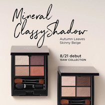 (Spot) ETVOS natural mineral four-color eye shadow 2019 autumn Limited