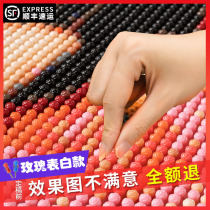 Nail painting diy custom photo puzzle birthday gift handmade rose nail creative portrait nail pushpin painting