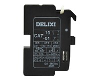 Delixi contactor auxiliary contact CA7-10 01 normally open and normally closed (matching CDC1 CJX8)