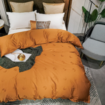 60 long suede cotton full cotton quilt cover single jacquard pure colour pure cotton 150x200 single 200x230 double quilt cover