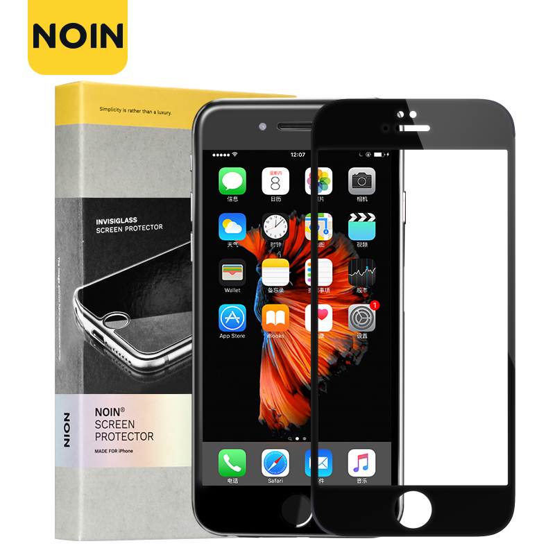 NOIN 苹果6钢化膜iphone6s玻璃6plus全屏覆盖手机3D曲面7蓝光软边产品展示图2